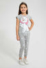 Redtag-Grey-Marie-Tee-Blouses-Girls-2 to 8 Years