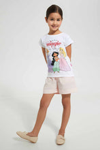 تنزيل الصورة على معرض الصور، Redtag-White-Princess-Tee-Blouses-Girls-2 to 8 Years
