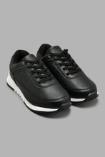 Load image into Gallery viewer, Redtag-Black-Sneaker-BSR-Casual-Shoes,-Colour:Black,-Filter:Boys-Footwear-(5-to-14-Yrs),-New-In,-New-In-BSR-FOO,-Non-Sale,-S22A,-Section:Kidswear-Senior-Boys-5 to 14 Years
