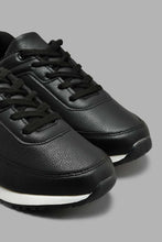 Load image into Gallery viewer, Redtag-Black-Sneaker-BSR-Casual-Shoes,-Colour:Black,-Filter:Boys-Footwear-(5-to-14-Yrs),-New-In,-New-In-BSR-FOO,-Non-Sale,-S22A,-Section:Kidswear-Senior-Boys-5 to 14 Years
