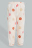 Redtag-Ing-Pink-Fleece-Printed-Jogsuit-Jog-Sets-Infant-Girls-3 to 24 Months