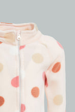 تنزيل الصورة على معرض الصور، Redtag-Ing-Pink-Fleece-Printed-Jogsuit-Jog-Sets-Infant-Girls-3 to 24 Months
