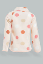 تنزيل الصورة على معرض الصور، Redtag-Ing-Pink-Fleece-Printed-Jogsuit-Jog-Sets-Infant-Girls-3 to 24 Months
