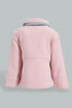 Redtag-Pink-Melton-Jacket-Jackets-Infant-Girls-3 to 24 Months