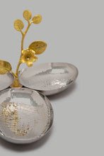 Load image into Gallery viewer, Redtag-Silver-Hammered-Three-Section-Oval-Dish-Serving-Dish-Home-Dining-

