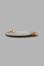 تنزيل الصورة على معرض الصور، Redtag-Silver-Hammered-Oval-Tray-Trays-Home-Dining-
