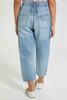 Redtag-Light-Wash-Distressed-Jean-Jeans-Baggy-Fit-Girls-2 to 8 Years
