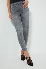 Load image into Gallery viewer, Redtag-Grey-Acid-Wash-Skinny-Jegging-Jeggings-Women&#39;s-
