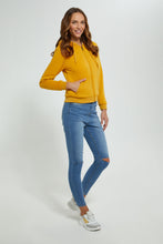 Load image into Gallery viewer, Redtag-Light-Blue-Skinny-High-Waist-Jean-With-Knee-Slit-Jeans-Skinny-Fit-Women&#39;s-
