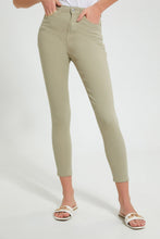 Load image into Gallery viewer, Redtag-Olive-5-Pkt-Coloured-Skinny-Jeans-Jeans-Skinny-Fit-Women&#39;s-
