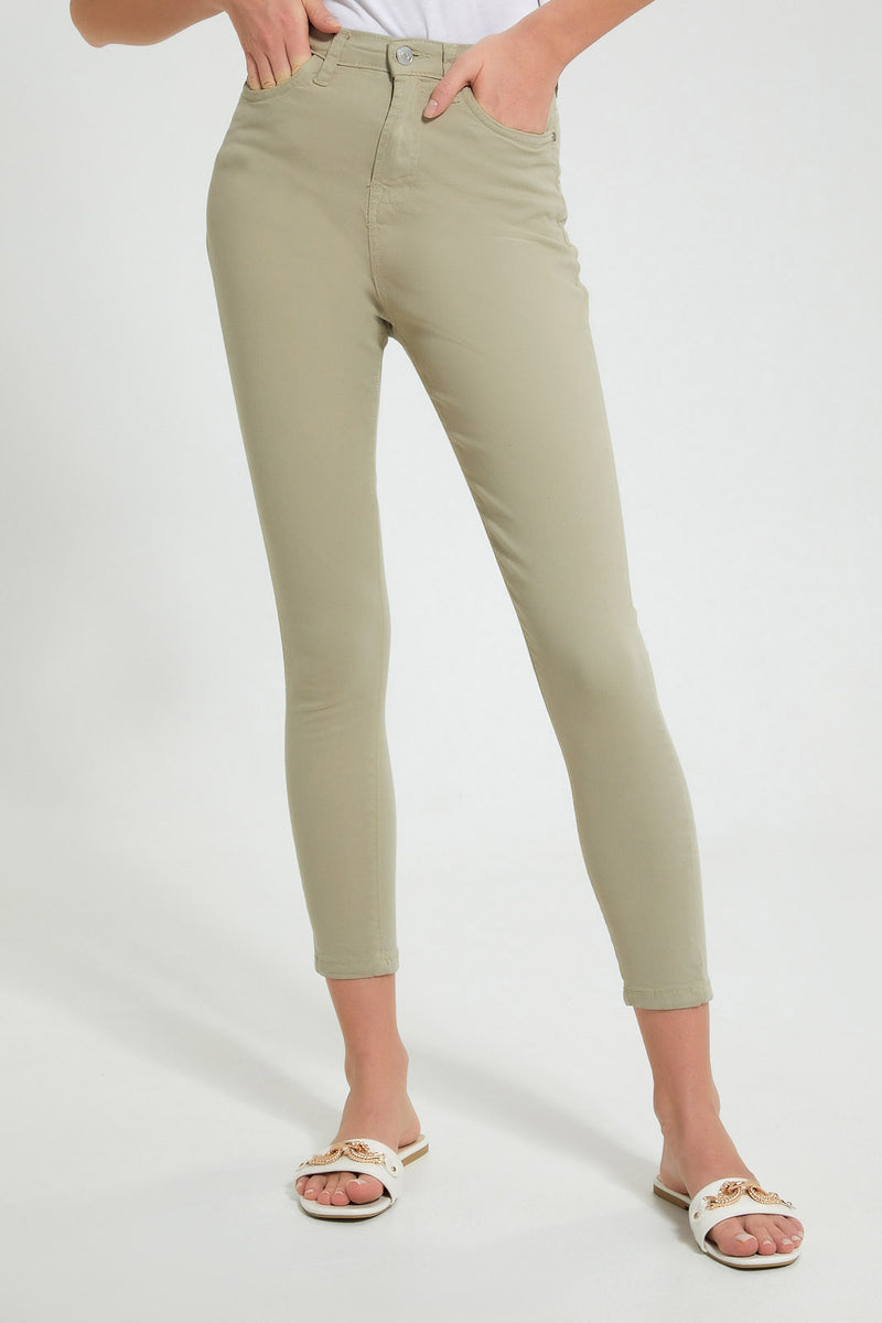 Redtag-Olive-5-Pkt-Coloured-Skinny-Jeans-Jeans-Skinny-Fit-Women's-