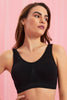 Redtag-Black/Grey-Melange-Plain-Padded-Comfort-Bra-(2-Pack)-Colour:Assorted,-Filter:Women's-Clothing,-New-In,-New-In-Women,-Non-Sale,-Section:Women,-W21B,-Women-Bras-Women's-