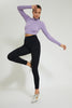 Lilac Long Sleeve Seamless T-Shirt
