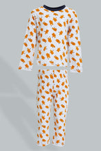 Load image into Gallery viewer, Redtag-White-And-Grey-Pj-Set-2-Pack-(4-Pack)-Colour:White,-Filter:Infant-Boys-(3-to-24-Mths),-Infant-Boys-Pyjama-Sets,-New-In,-New-In-INB,-Non-Sale,-Section:Kidswear,-W21B-Infant-Boys-3 to 24 Months
