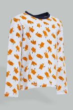 Load image into Gallery viewer, Redtag-White-And-Grey-Pj-Set-2-Pack-(4-Pack)-Colour:White,-Filter:Infant-Boys-(3-to-24-Mths),-Infant-Boys-Pyjama-Sets,-New-In,-New-In-INB,-Non-Sale,-Section:Kidswear,-W21B-Infant-Boys-3 to 24 Months
