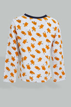Load image into Gallery viewer, Redtag-White-And-Grey-Pj-Set-2-Pack-(4-Pack)-Colour:White,-Filter:Infant-Boys-(3-to-24-Mths),-Infant-Boys-Pyjama-Sets,-New-In,-New-In-INB,-Non-Sale,-Section:Kidswear,-W21B-Infant-Boys-3 to 24 Months
