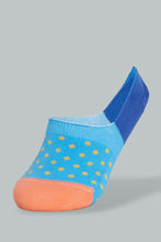 Load image into Gallery viewer, Redtag-Assorted-Stripe/Polka-Printed-Invisible-Socks(5-Pack)-Invisible-Women&#39;s-
