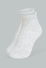 Redtag-Assorted-Melange-Plain-Ankle-Socks-(5-Pack)-Ankle-Length-Women's-