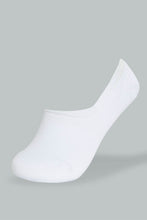 تنزيل الصورة على معرض الصور، Redtag-White/Black/Grey-Melange-Plain-Invisible-Socks-(3-Pack)-Invisible-Women&#39;s-
