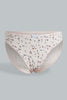 Redtag-Assorted-Print/Plain-Bikini-Briefs-(5-Pack)-365,-Colour:Assorted,-Filter:Women's-Clothing,-New-In,-New-In-Women,-Non-Sale,-Section:Women,-Women-Briefs-Women's-