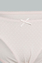 Load image into Gallery viewer, Redtag-Assorted-Print/Plain-Bikini-Briefs-(5-Pack)-365,-Colour:Assorted,-Filter:Women&#39;s-Clothing,-New-In,-New-In-Women,-Non-Sale,-Section:Women,-Women-Briefs-Women&#39;s-
