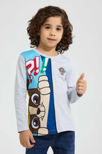 تنزيل الصورة على معرض الصور، Redtag-Grey-Paw-Patrol-Long-Sleeve-T-Shirt-Boys-T-Shirts,-Character,-Colour:Grey,-Filter:Boys-(2-to-8-Yrs),-New-In,-New-In-BOY,-Non-Sale,-Section:Kidswear,-TBL,-W21B-Boys-2 to 8 Years
