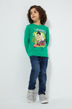 Load image into Gallery viewer, Redtag-Green-Jungle-Book-Long-Sleeve-T-Shirt-Boys-T-Shirts,-Character,-Colour:Green,-Filter:Boys-(2-to-8-Yrs),-New-In,-New-In-BOY,-Non-Sale,-Section:Kidswear,-TBL,-W21B-Boys-2 to 8 Years
