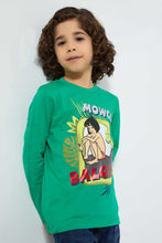 Load image into Gallery viewer, Redtag-Green-Jungle-Book-Long-Sleeve-T-Shirt-Boys-T-Shirts,-Character,-Colour:Green,-Filter:Boys-(2-to-8-Yrs),-New-In,-New-In-BOY,-Non-Sale,-Section:Kidswear,-TBL,-W21B-Boys-2 to 8 Years
