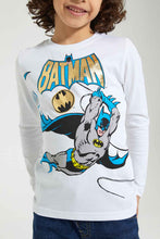 Load image into Gallery viewer, Redtag-Grey-Batman-Long-Sleeve-T-Shirt-Boys-T-Shirts,-Character,-Colour:Grey,-Filter:Boys-(2-to-8-Yrs),-New-In,-New-In-BOY,-Non-Sale,-Section:Kidswear,-TBL,-W21B-Boys-2 to 8 Years
