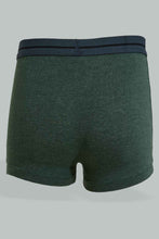 Load image into Gallery viewer, Redtag-Bsr-3-Pc-Pack-Boxer-Short-(Charcoal/Grey-Mel/Olive-Mel)-Boxers-Senior-Boys-9 to 14 Years
