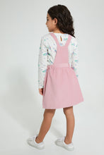 Load image into Gallery viewer, Redtag-Assorted-T-Shirt-And-Dress-Set-Sets-Girls-2 to 8 Years
