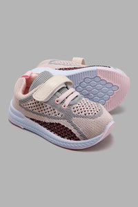 Redtag-Pink-Mesh-Pump-Pumps-Infant-Girls-1 to 3 Years