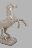 Redtag-Silver-Metal-Horse-Sculpture-Colour:Silver,-Filter:Home-Decor,-HMW-HOM-Artefact,-HOM-PHANTASMAGORIA-2,-New-In,-New-In-HMW-HOM,-Non-Sale,-Section:Homewares,-W21B-Home-Decor-