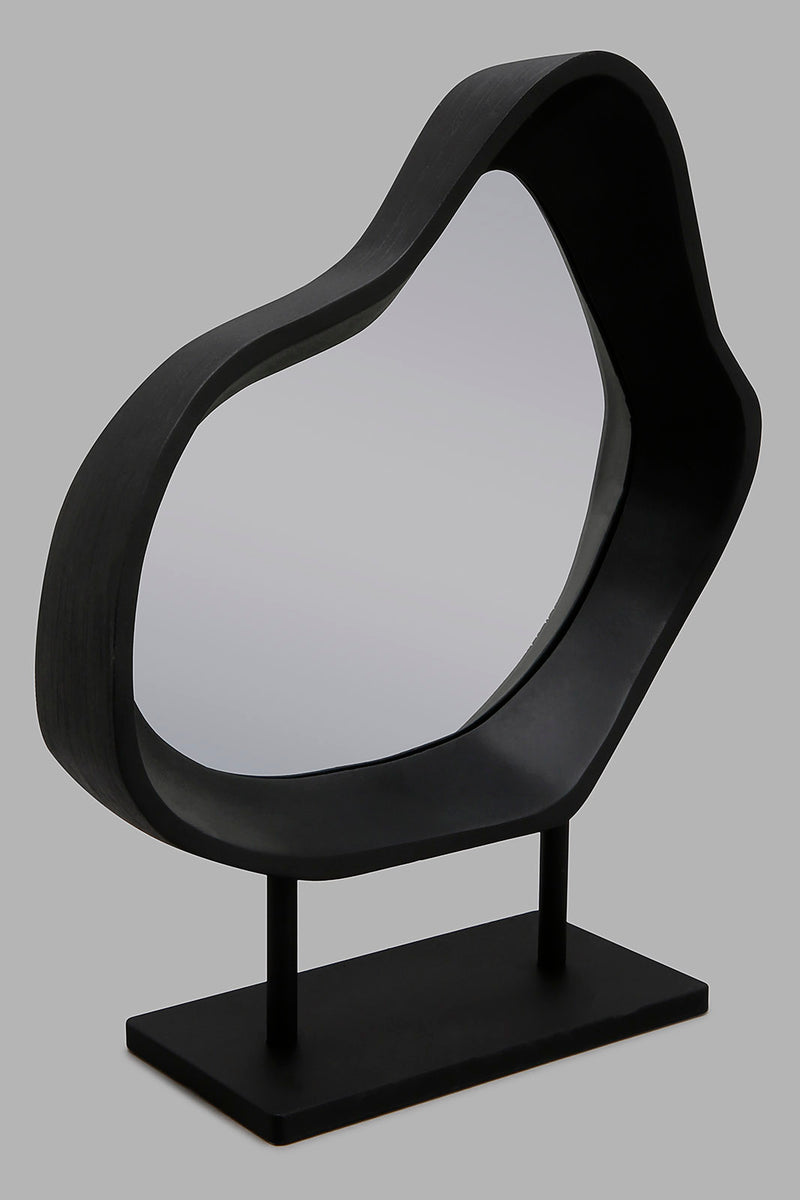 Redtag-Black-Decorative-Mirror-Colour:Black,-Filter:Home-Decor,-HMW-HOM-Artefact,-HOM-PHANTASMAGORIA-2,-New-In,-New-In-HMW-HOM,-Non-Sale,-Section:Homewares,-W21B-Home-Decor-0
