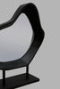 Redtag-Black-Decorative-Mirror-Colour:Black,-Filter:Home-Decor,-HMW-HOM-Artefact,-HOM-PHANTASMAGORIA-2,-New-In,-New-In-HMW-HOM,-Non-Sale,-Section:Homewares,-W21B-Home-Decor-0