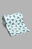 Redtag-Teal-Geometric-Print-Ultra-Soft-Blanket-(Single-Size)-Blankets-Home-Bedroom-