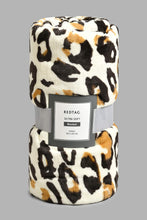 Load image into Gallery viewer, Redtag-Beige-Animal-Print-Ultra-Soft-Blanket-(Single-Size)-Blankets-Home-Bedroom-
