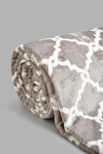 Load image into Gallery viewer, Grey Geometric Ultra Soft Blanket (Double Size)
