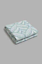 Load image into Gallery viewer, Redtag-Teal-Leaf-3-Piece-Bedspread-Set-
(Double-Size)-BED-PHANTASMAGORIA-2,-Colour:Teal,-Filter:Home-Bedroom,-HMW-BED-Bedspreads,-New-In,-New-In-HMW-BED,-Non-Sale,-Section:Homewares,-W21B-Home-Bedroom-
