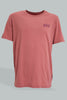 Redtag-Red-T-Shirt-With-Flannel-Pyjama-Set-Colour:Red,-Filter:Men's-Clothing,-Men-Pyjama-Sets,-New-In,-New-In-Men,-Non-Sale,-Section:Men,-W21B-Men's-