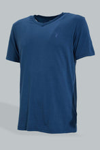 تنزيل الصورة على معرض الصور، Redtag-Navy-T-Shirt-With-Flannel-Pyjama-Set-Colour:Navy,-Filter:Men&#39;s-Clothing,-Men-Pyjama-Sets,-New-In,-New-In-Men,-Non-Sale,-Section:Men,-W21B-Men&#39;s-

