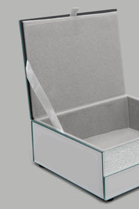 Redtag-Silver-Textured-Jewellery-Box-Medium-Jewellery-Box-Home-Decor-