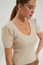 Load image into Gallery viewer, Redtag-Assorted-Short-Sleeve-Knitted-Top-Tops-Women&#39;s-
