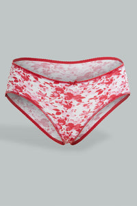 Redtag-Assorted-Print-/-Plain-Boyleg-Brief-(5-Pack)-Briefs-Boyleg-Women's-