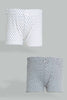 Redtag-Assorted-2-Pc-Pack-Dot-Boxer-Shorts-365,-Colour:Assorted,-ESS,-Filter:Girls-(2-to-8-Yrs),-Girls-Briefs,-New-In,-New-In-GIR,-Non-Sale,-Section:Kidswear-Girls-2 to 8 Years