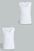 Redtag-White-2-Pc-Pack-1X1-Rib-Vest-365,-Colour:White,-Filter:Girls-(2-to-8-Yrs),-Girls-Vests,-New-In,-New-In-GIR,-Non-Sale,-Section:Kidswear-Girls-2 to 8 Years