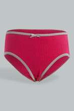 تنزيل الصورة على معرض الصور، Redtag-Assorted-5-Pc-Pack-Plain-Briefs-Boxers-Girls-2 to 8 Years

