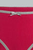 Redtag-Assorted-5-Pc-Pack-Plain-Briefs-Boxers-Girls-2 to 8 Years