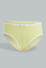 Redtag-Assorted-5-Pc-Pack-Plain-Briefs-Boxers-Girls-2 to 8 Years