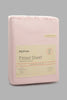 Redtag-Pink-Cotton-Fitted-Sheet-(Super-King-Size)-Fitted-Sheets-Home-Bedroom-